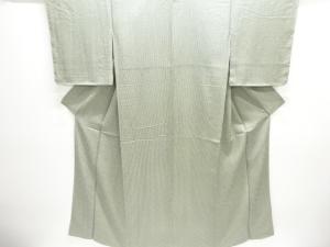 未使用品　捻花模様小紋着物
